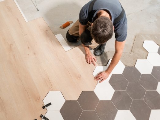 Flooring installation services in Prince George